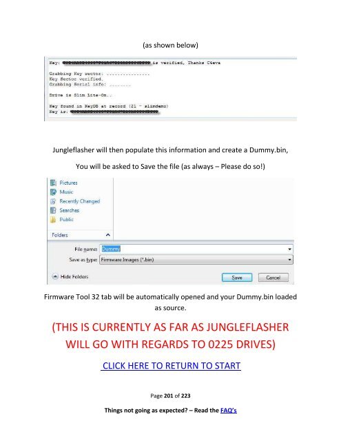 The Official JungleFlasher User Guide