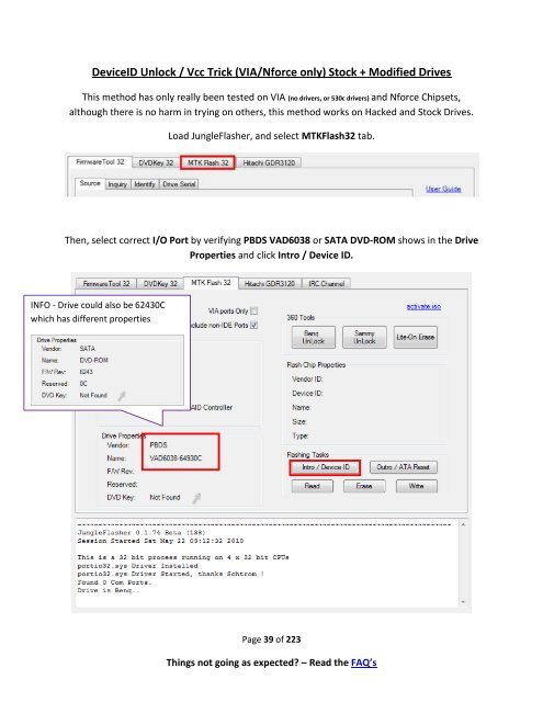 The Official JungleFlasher User Guide