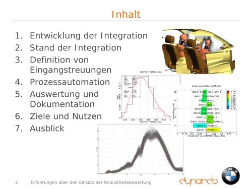 Auswirkungen auf das Simulationsmodell - Dynardo GmbH