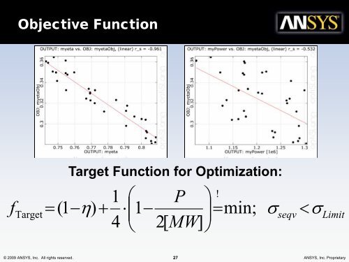 Sensitivity Analysis - Dynardo GmbH