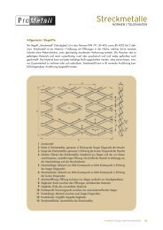 str_normen (0.22 MB | pdf) - Pro Metall GmbH