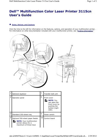 How to Install Dell 3115cn Driver