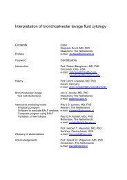 Interpretation of bronchoalveolar lavage fluid cytology - ILD care