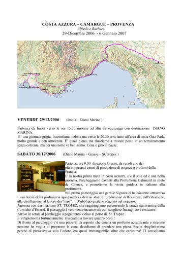 COSTA AZZURA – CAMARGUE – PROVENZA 29 ... - Camper online
