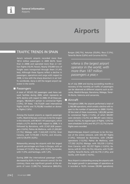 Aeropuertos Españoles y Navegación Aérea - Aena.es