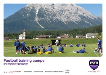 Football training camps - ESEM Europe