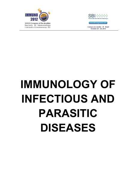 immunology of infectious and parasitic diseases - XXXVII Congress ...