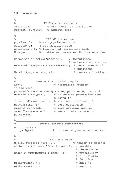 MATLAB Code