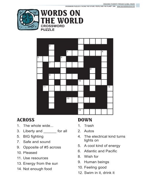 Конец света кроссворд. Around the World crossword ответы. Down crossword. Across down кроссворд. Sea World crossword рисунок.