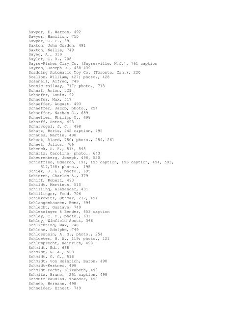 History of the Louisiana Purchase Exposition Index - St. Louis 1904 ...