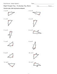 9 Solving Right Triangles Kuta Software