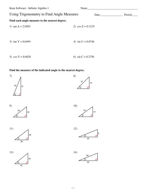 using-trigonometry-to-find-angle-measures-worksheet-answers-with-work-barbara-johnston-s-8th