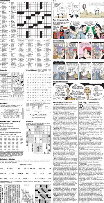 Hazardous Weather Awareness Crossword Puzzle - Florida ...
