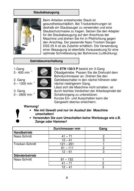 ETN 130- 3P deu. eng. - Eibenstock