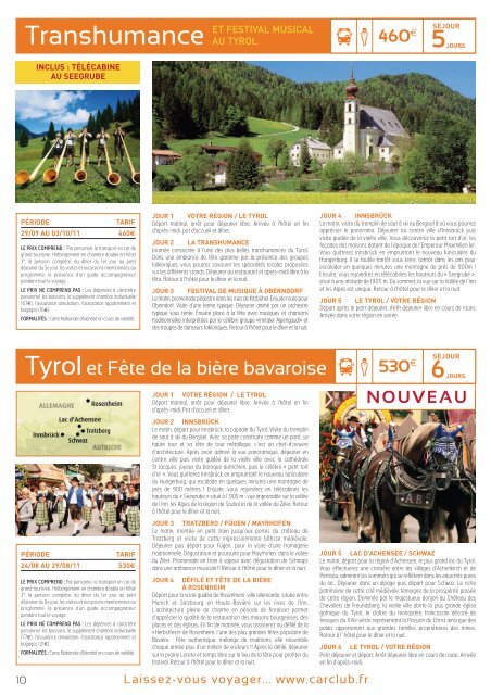 Brochure pdf - Voyages Hunault