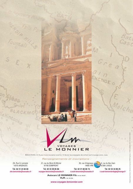 Voyages Le Monnier