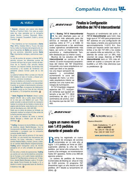 Núm. - TAT Revista - Transporte Aéreo & Turismo
