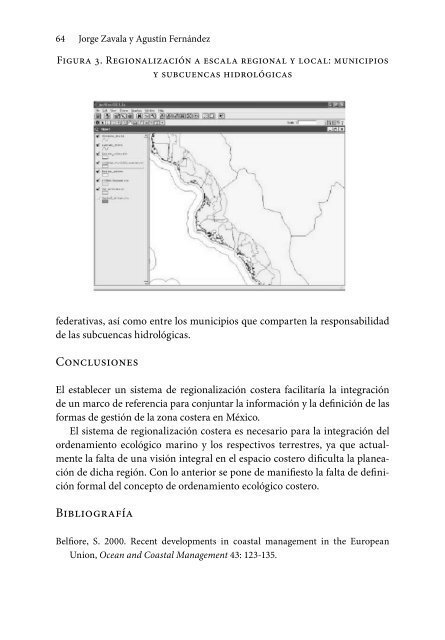 Consensos en las presentaciones sobre la regionalización oceánica