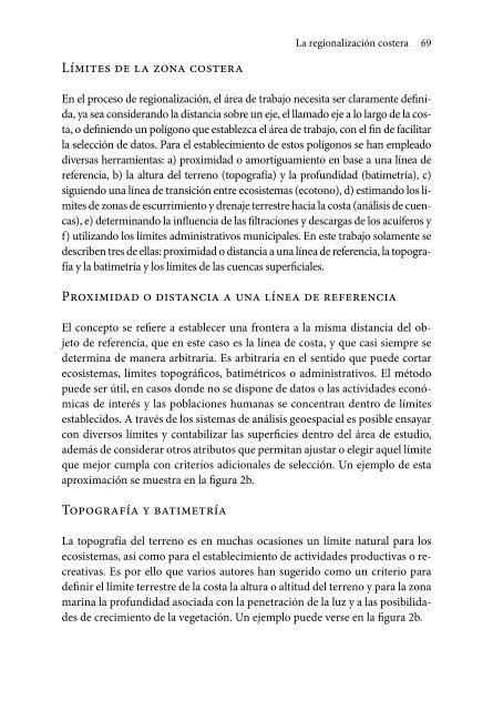 Consensos en las presentaciones sobre la regionalización oceánica