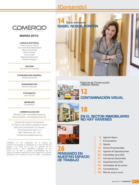 Revista marzo 2012.pdf - Cámara de Comercio de Guayaquil