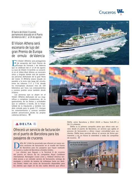 Grandes Cruceros sobre Rai´les - TAT Revista - Transporte Aéreo ...