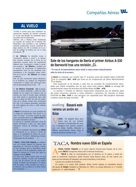 Grandes Cruceros sobre Rai´les - TAT Revista - Transporte Aéreo ...