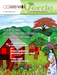La AgricuLtura: Actividad Económica SostenibLe ... - Corriente Verde