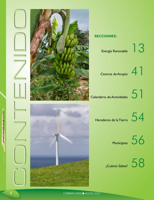 La AgricuLtura: Actividad Económica SostenibLe ... - Corriente Verde