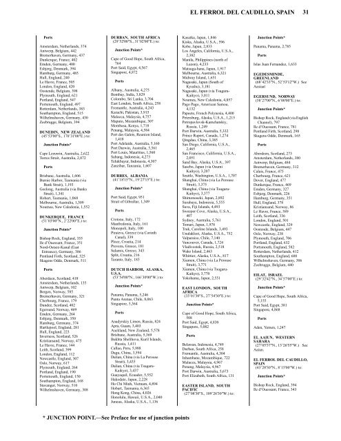 PUB. 151 DISTANCES BETWEEN PORTS - L-36 Fleet