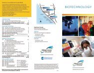 Biotechnology - MiraCosta College