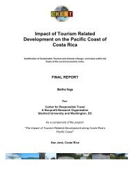 Impact Of Tourism Related Development On The Pacific - Center for ...