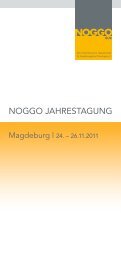 noggo jahrestagung - NOGGO eV