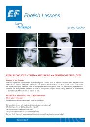 tristan and isolde: an example of true love? - EF Education First