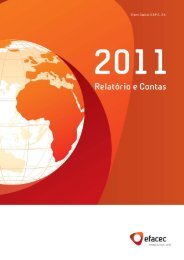 Relatório e Contas 2011 | 1 - Efacec