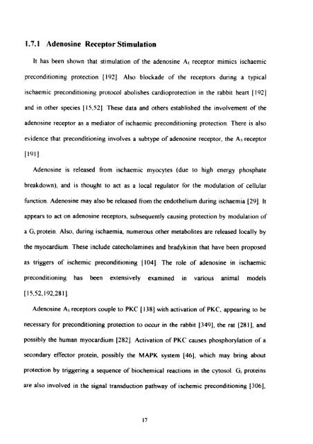 ischaemic preconditioning of the human heart. - Leicester Research ...