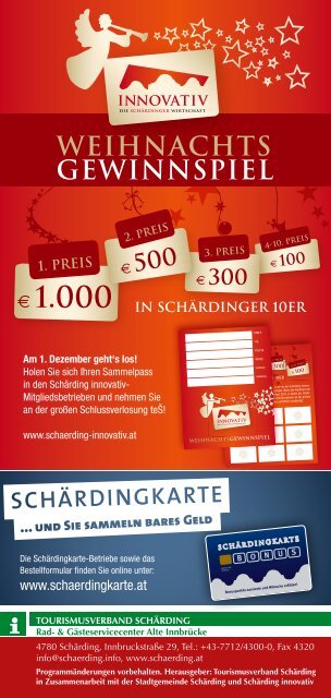 Adventprogramm 2012 - Schärding