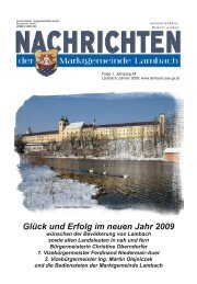 Glück und Erfolg im neuen Jahr 2009 - Lambach - Land ...