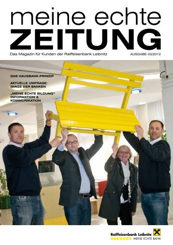 Ausgabe 03-12 (pdf) - Raiffeisenbank Leibnitz