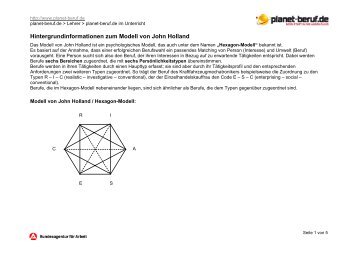 Interessen ( PDF ) - Planet Beruf.de