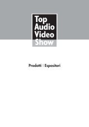 Per completare la collezione - Top Audio Video Show