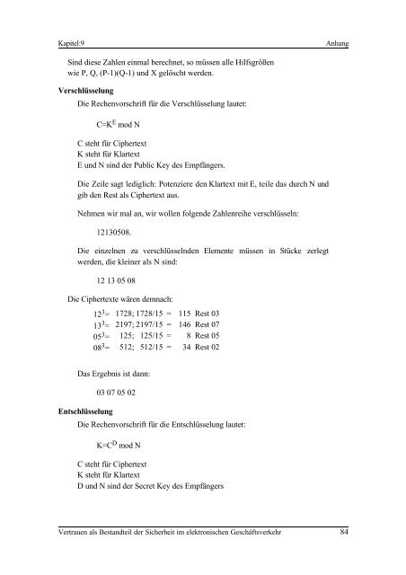 Vertrauen als Bestandteil der Sicherheit im elektronischen ...