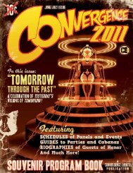 Souvenir & Program Book (PDF) - Convergence