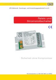 Stromstoßschalter - EFE Elektronik- Forschungs