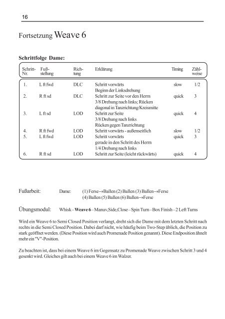 Weave 6 - Round-Dance