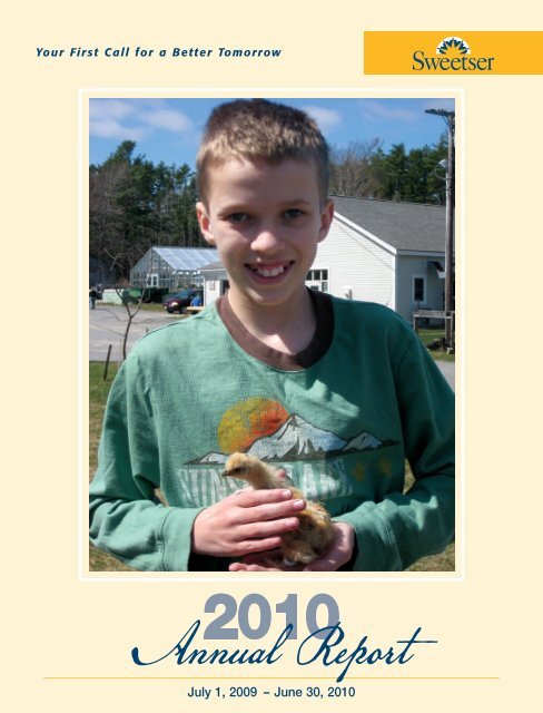 Annual Report 2009-2010 - Sweetser