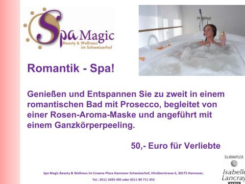 im Spa Magic - Crowne Plaza Hannover