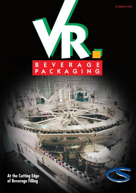 At the Cutting Edge of Beverage Filling - Verpackungs-Rundschau