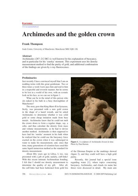 Archimedes and the golden crown.pdf