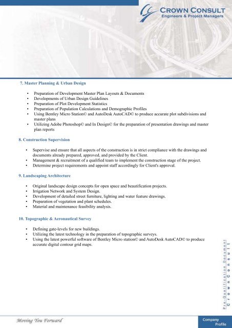 Company Profile - Crown Consult