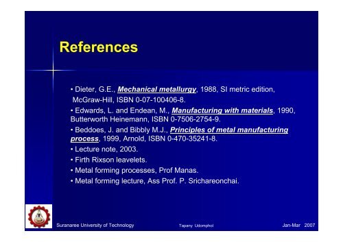 Chapter 3 - Rolling of metals